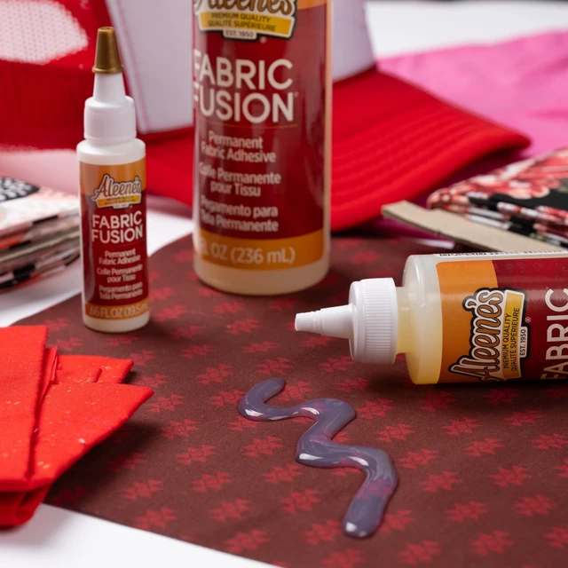Alt view image 4 of 5 - Aleene's Fabric Fusion Permanent Adhesive No-Sew Glue, 4 fl. oz.