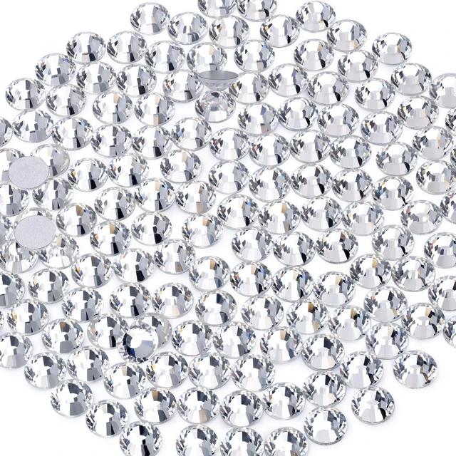 Main image of 2000PCS SS20/5mm Crystal Glass Rhinestones for Bedazzling (Clear)