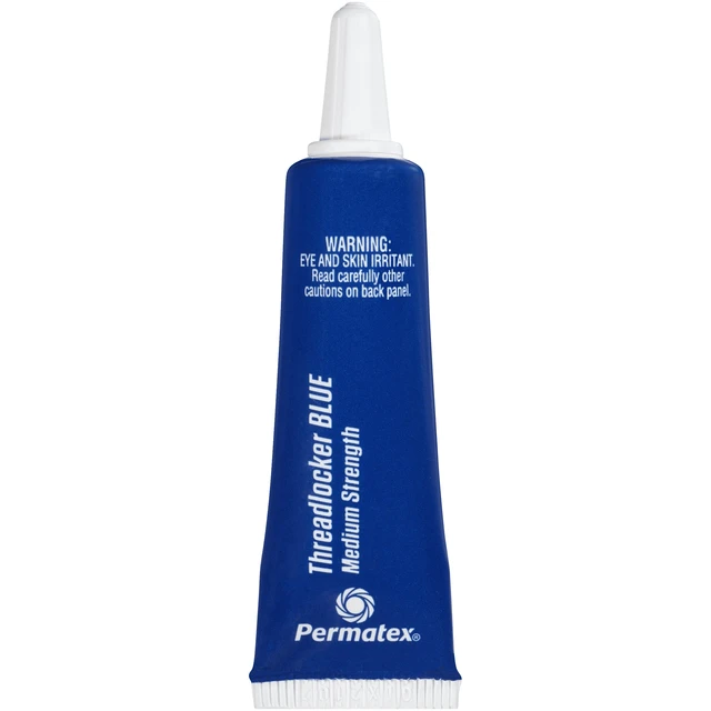 Alt view image 4 of 4 - Permatex 75185 Medium Strength Threadlocker Blue, 6ml