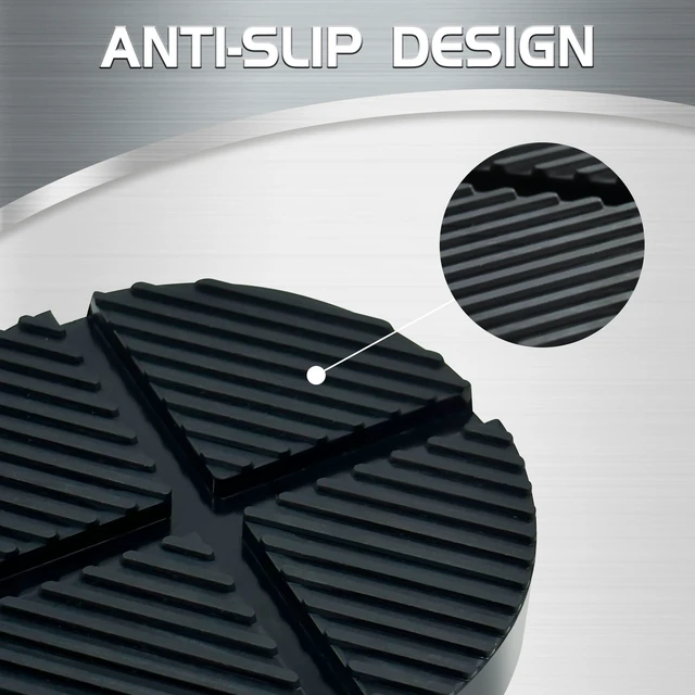 Alt view image 3 of 6 - TONDA Floor Jack Pad, Pinch Weld Jack Adapter, Rubber Pad for Cars, 1 Pack