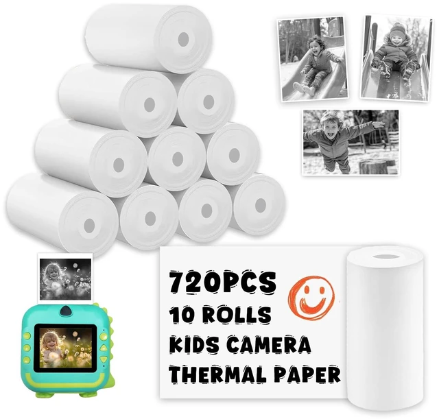 Main image of 940Pcs Kids Camera Paper Roll Refill for Kid Instant Print Camera BPA-Free