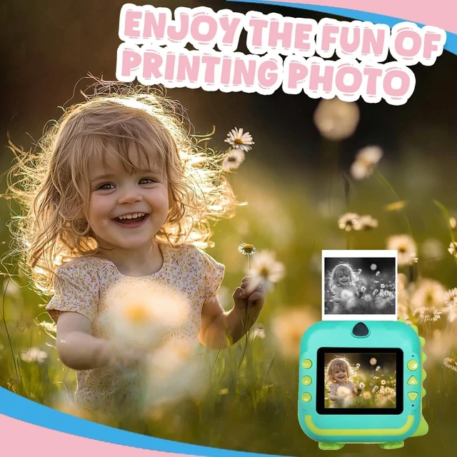Alt view image 2 of 5 - 940Pcs Kids Camera Paper Roll Refill for Kid Instant Print Camera BPA-Free