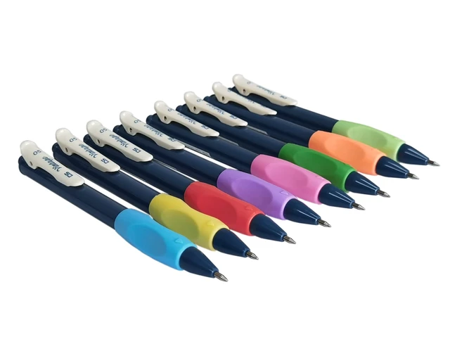 Alt view image 4 of 6 - Ergonomic Pencil Grips for Adult, Pen Grip for Adult Arthritis 8 Pcs