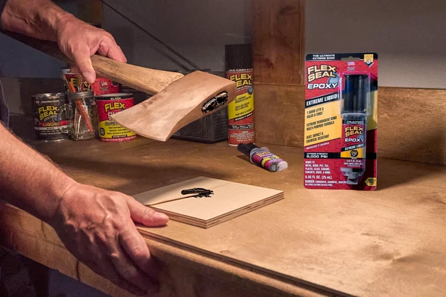 Alt view image 2 of 6 - Flex Seal Extreme Liquid Epoxy, Multi-Purpose Weatherproof Adhesive, 0.85 oz