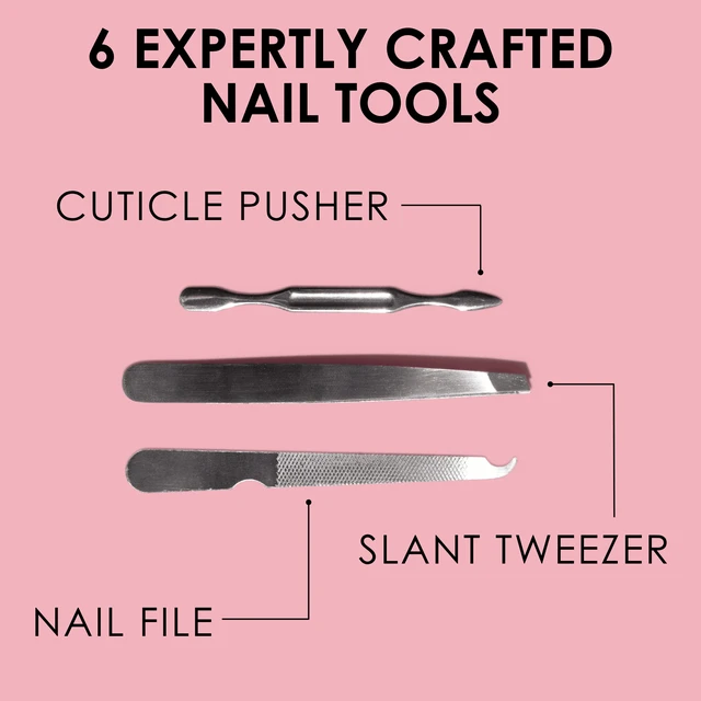 Alt view image 6 of 6 - Japonesque Travel Manicure Kit, Stainless Steel