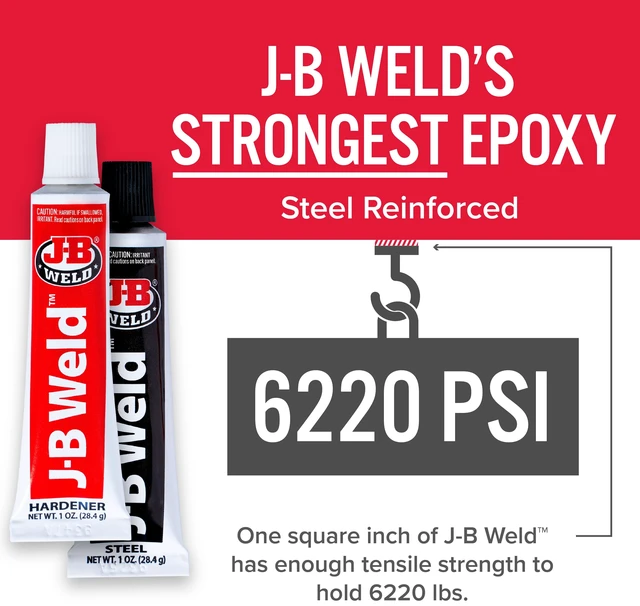 Alt view image 4 of 5 - J-B Weld Twin Tube - 2 oz dark gray
