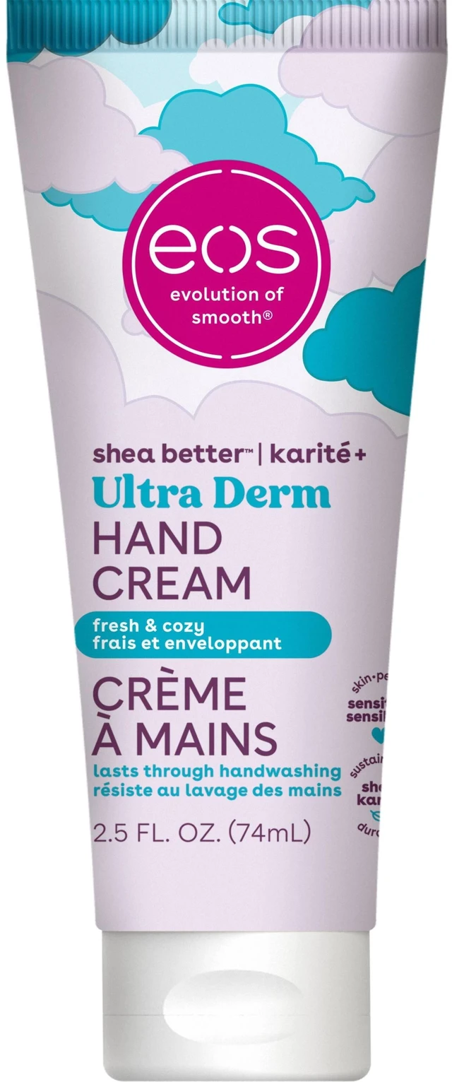 Main image of eos Shea Better Ultra Derm Hand Cream- Fresh & Cozy, Moisturizes Dry Hands, 2.5 fl oz, 1 Pack