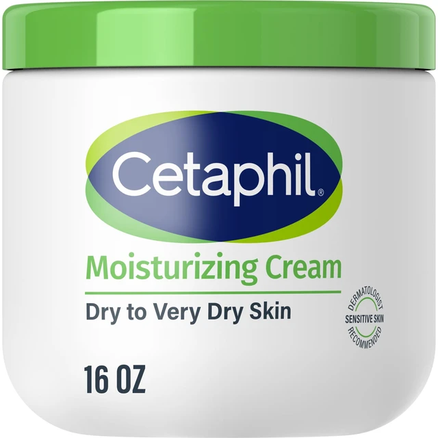 Main image of Cetaphil Moisturizing Cream for Face & Body, Very Dry to Dry Skin, Unscented, 16 fl oz