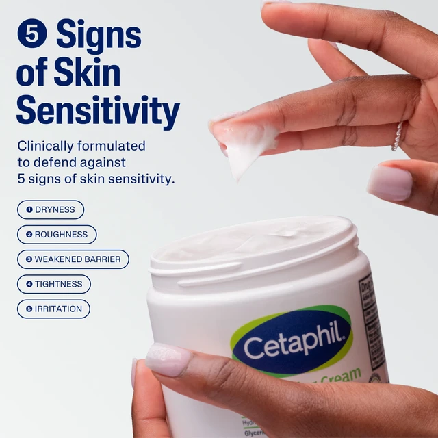Alt view image 4 of 5 - Cetaphil Moisturizing Cream for Face & Body, Very Dry to Dry Skin, Unscented, 16 fl oz