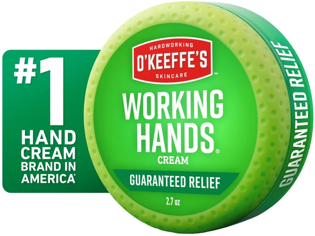 Main image of O'Keeffe's Working Hands Moisturizing Hand Cream, 2.7 oz Jar
