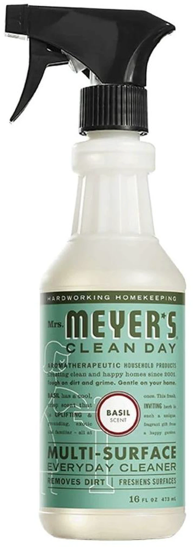 Main image of MRS. MEYER'S CLEAN DAY All-Purpose Cleaner Spray, Basil, 16 fl. oz