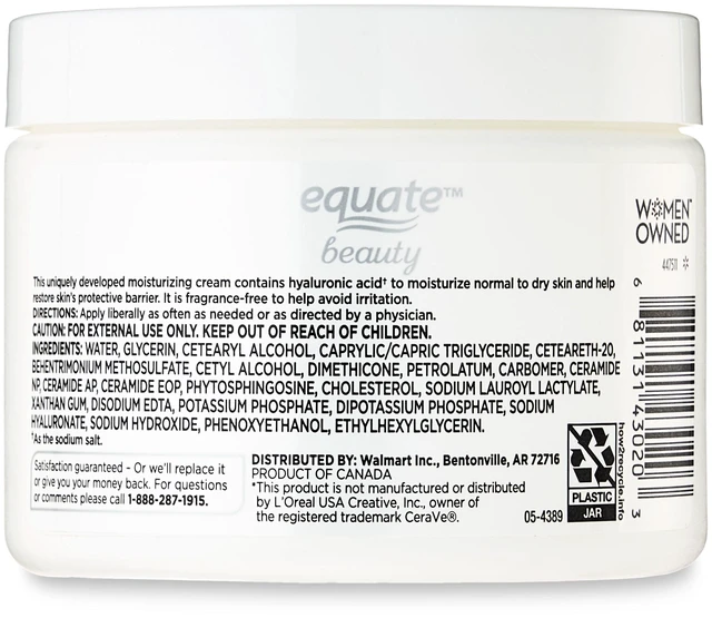 Alt view image 6 of 7 - Equate Beauty Hand and Body Moisturizing Cream with Hyaluronic Acid, 12 oz