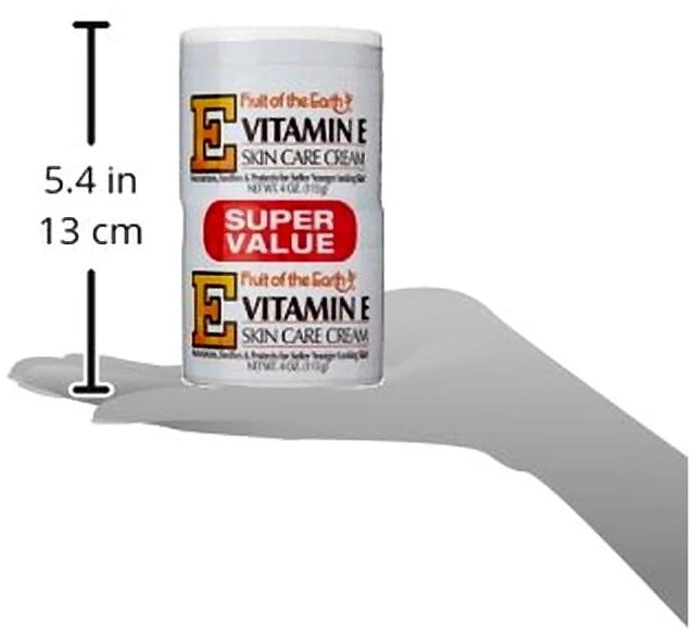 Alt view image 4 of 6 - Fruit of the Earth Vitamin E Skin Care Cream Super Value, 4 Oz., 2 pack