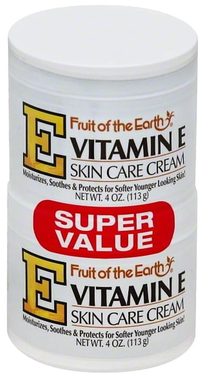Alt view image 6 of 6 - Fruit of the Earth Vitamin E Skin Care Cream Super Value, 4 Oz., 2 pack