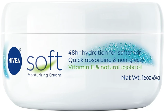 Main image of NIVEA Soft Moisturizing Cream for Body, Face and Hands, 16 oz
