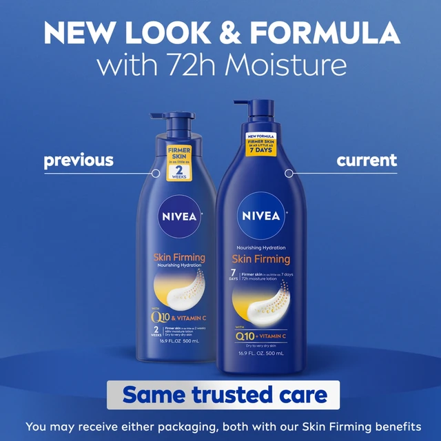 Alt view image 5 of 6 - NIVEA Nourishing Hydration Skin Firming Body Lotion for Dry Skin with Q10 and Vitamin C, 16.9 fl oz