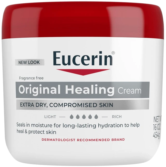 Main image of Eucerin Original Healing Body Cream for Extra Dry, Compromised Skin, 16 oz