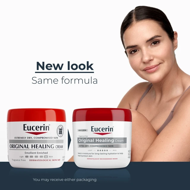 Alt view image 5 of 6 - Eucerin Original Healing Body Cream for Extra Dry, Compromised Skin, 16 oz