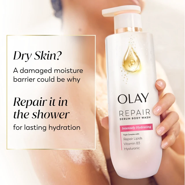 Alt view image 2 of 6 - Olay Nourishing Body Wash for Women, Hyaluronic Acid, 20 fl oz
