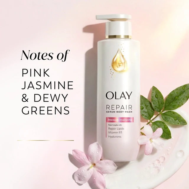 Alt view image 5 of 6 - Olay Nourishing Body Wash for Women, Hyaluronic Acid, 20 fl oz
