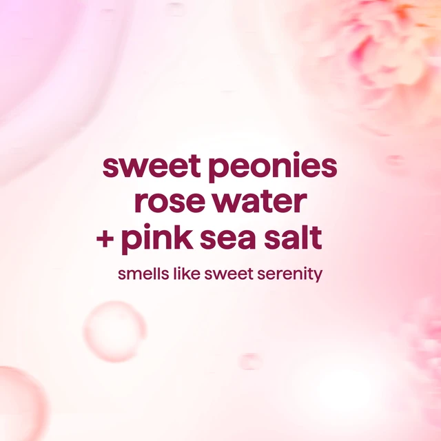 Alt view image 5 of 6 - method Body Wash, Pure Peace - Leaves Skin Feeling Soft & Moisturized, Made Without Parabens, Notes of Peony, Rose Water & Pink Sea Salt, 28 Fl Oz