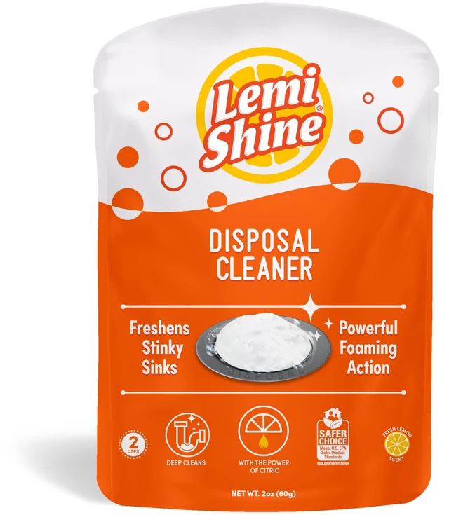 Main image of Lemi Shine Natural Foaming Garbage Disposal Cleaner 2Ct.
