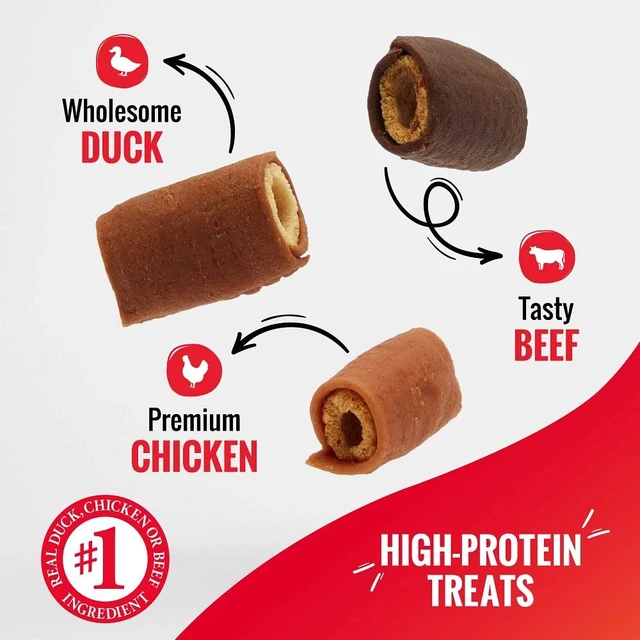 Alt view image 3 of 6 - Good 'n' Tasty Soft & Crunchy Roll High Protein Dog Treat, 3 oz