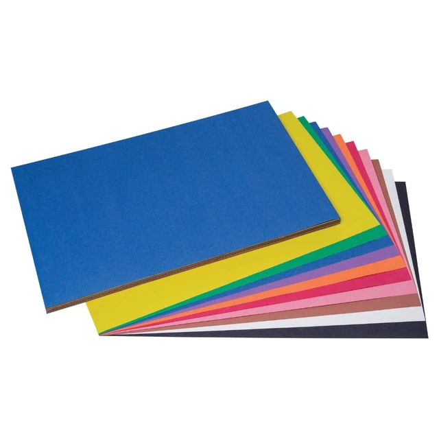 Alt view image 5 of 6 - Prang (Formerly SunWorks) Construction Paper, 10 Assorted Colors, 12" x 18", 50 Sheets