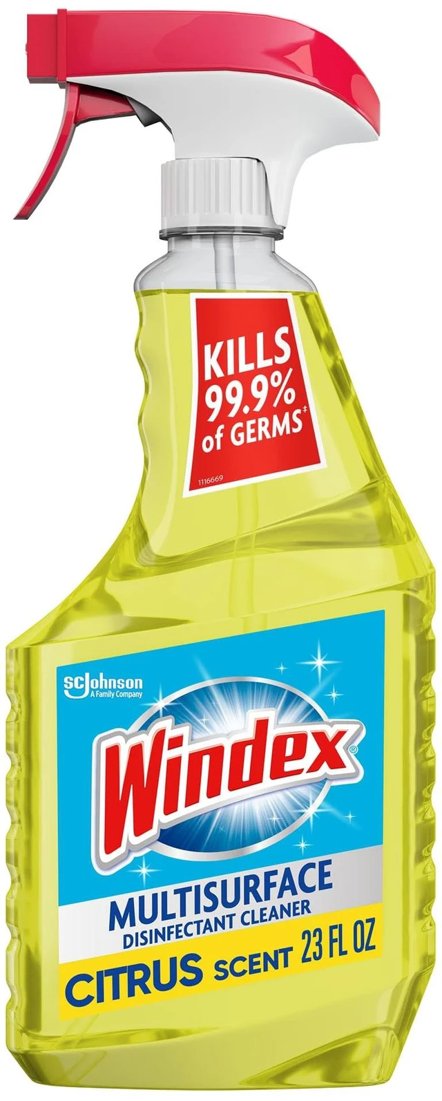 Main image of Windex Multipurpose Disinfectant Cleaner Spray Bottle, 23 oz