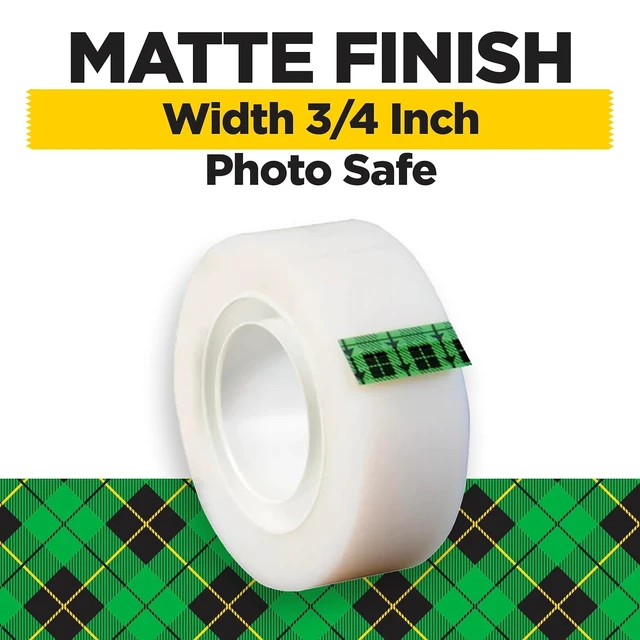 Alt view image 5 of 7 - Scotch Magic Tape, Invisible, Home Office Supplies and Back to School Supplies for College and Classrooms, 1 Roll