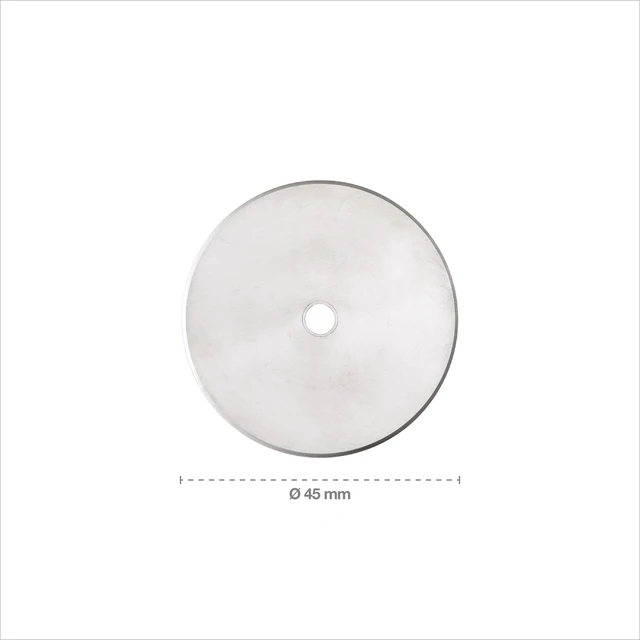 Alt view image 3 of 6 - Fiskars Replacement 45mm Rotary Blade 5 Pack, Stainless Steel and Designed for Rotary Cutters