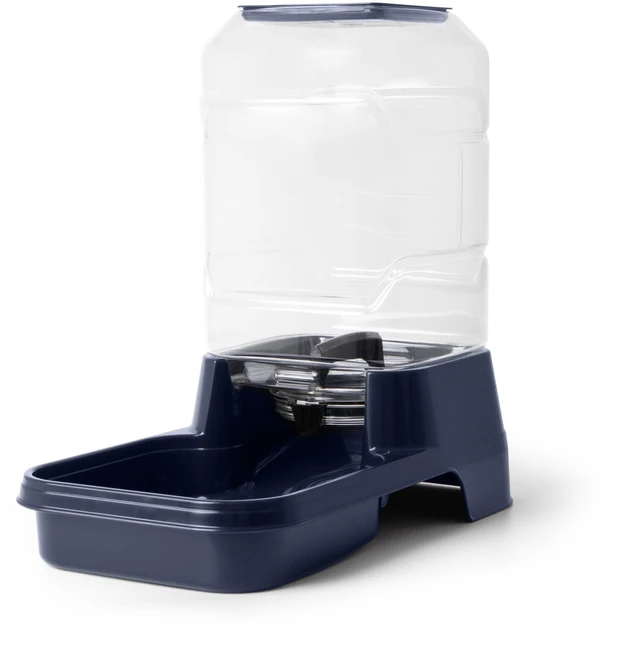 Main image of Vibrant Life 10 lb Gravity Feeder for Large Pets, Navy