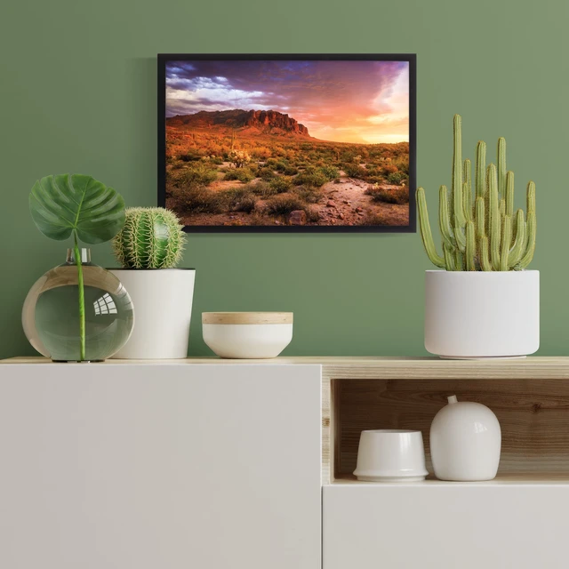 Alt view image 5 of 5 - Snap Black Wood Picture Frame Real Glass Wall Display 13" x 19" 1-pack