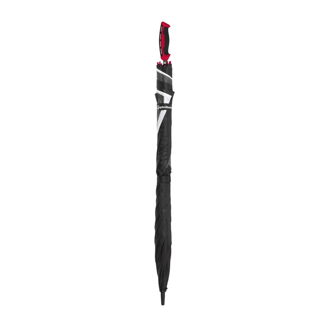 Alt view image 5 of 6 - TaylorMade Auto Open Vented Golf Umbrella, 68-inch, Black/White