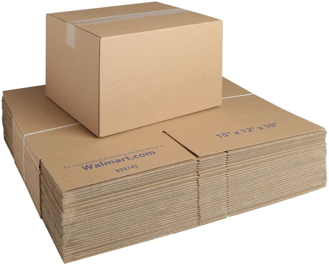 Main image of Pen+Gear Recycled Shipping Boxes, 15 in. L x 12 in. W x 10 in. H, 30-Count