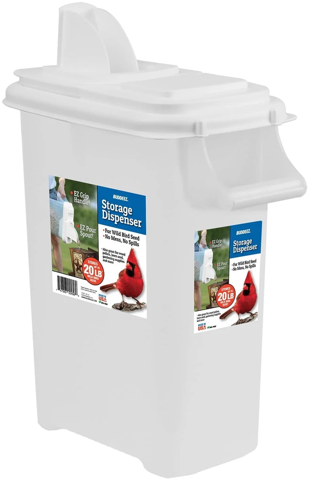 Main image of Buddeez 16 QT. Bird Seed Storage Dispenser