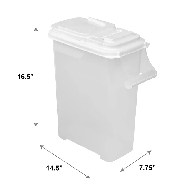 Alt view image 5 of 7 - Buddeez 16 QT. Bird Seed Storage Dispenser