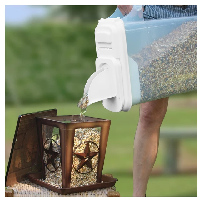 Alt view image 2 of 7 - Buddeez 16 QT. Bird Seed Storage Dispenser