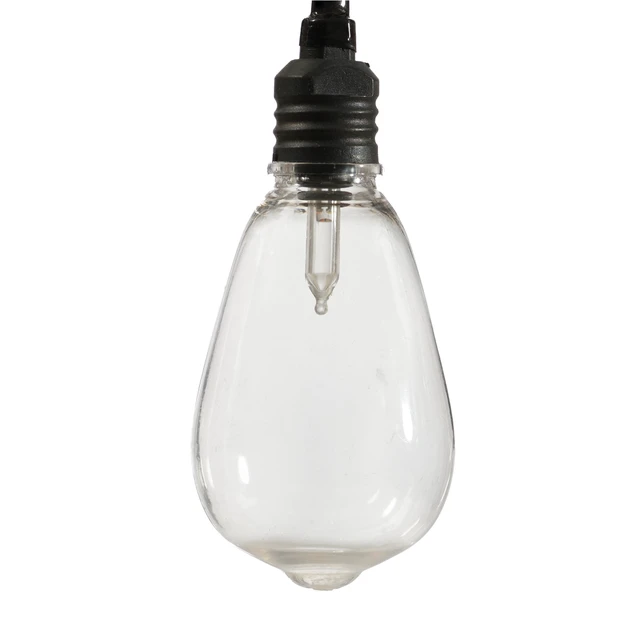 Alt view image 6 of 6 - Mainstays 30-Count Color-Changing LED Edison Outdoor String Lights with 4 Lighting Functions