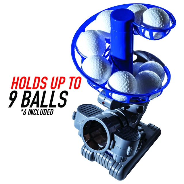 Alt view image 5 of 6 - Franklin Sports MLB Electronic Adjustable Baseball Pitching Machine with 6 Balls