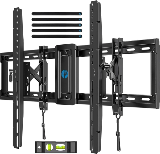 Main image of Advanced Tilt TV Mount for 4290 inch TVs up to 132 lbs TV Mount Bracket with 15° Full Tilt, 6-inch Arm Extension, Slide to Center, 16/18/24 Wood Studs, Max VESA 600x400mm