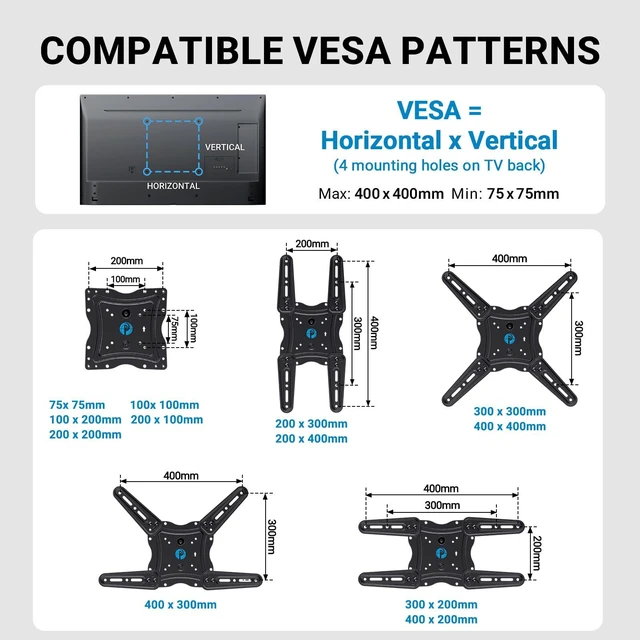 Alt view image 7 of 7 - 30" Long Arm TV Wall Mount for 3265" TVs, Max VESA 400x400mm Full Motion TV Mount with Swivel, Tilt & Solid Wall Plate, Wall Mount TV Bracket for Multi-Area Viewing, Holds to 99 lbs