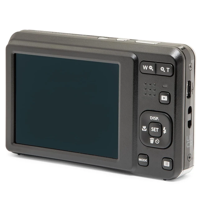 Alt view image 7 of 7 - PIXPRO FZ55-GRY 16MP CMOS Sensor Digital Camera 5X Optical Zoom 28mm Wide Angle 1080P Full HD Video 2.7" LCD Vlogging Camera, Gray