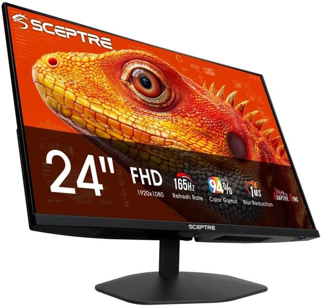 Main image of New! 24-inch Prime Gaming Monitor DisplayPort x2 165Hz HDMI x2 165Hz Build-in Speakers, Machine Black 2027 (E248B-FW165T Series)