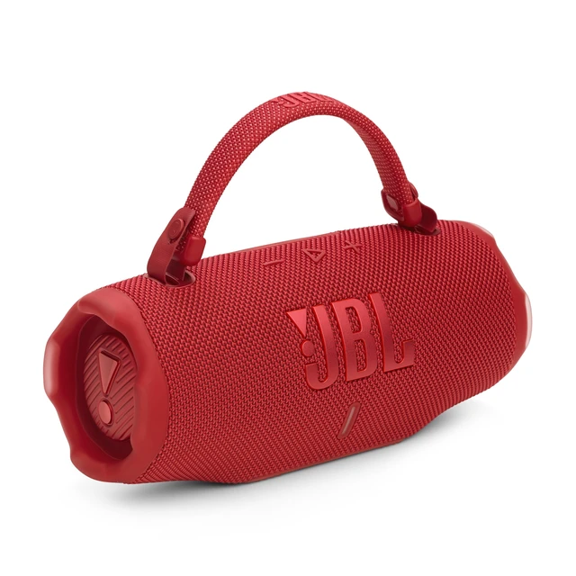 Alt view image 5 of 7 - Charge 6 Portable Bluetooth Speaker, Waterproof, Drop-Proof - Red Long Battery Life Up To 28 Hours, Quick Charging, Built-In Powerbank, Weatherproof For Outdoor, Poolside, And Shower Use