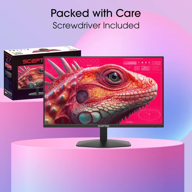 Alt view image 2 of 7 - New! 27-inch Prime Gaming Monitor DisplayPort x2 180Hz HDMI x2 180Hz Build-in Speakers, Machine Black 2027 (E275B-FW180T Series)