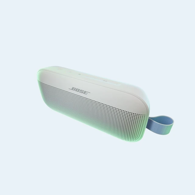 Alt view image 2 of 6 - SoundLink Flex Bluetooth Speaker (2nd Gen) - Portable Outdoor Speaker with Hi-Fi Audio, Waterproof and Dustproof, USB-C, Up to 12 Hours Battery Life, Fog Grey - Limited Edition Color
