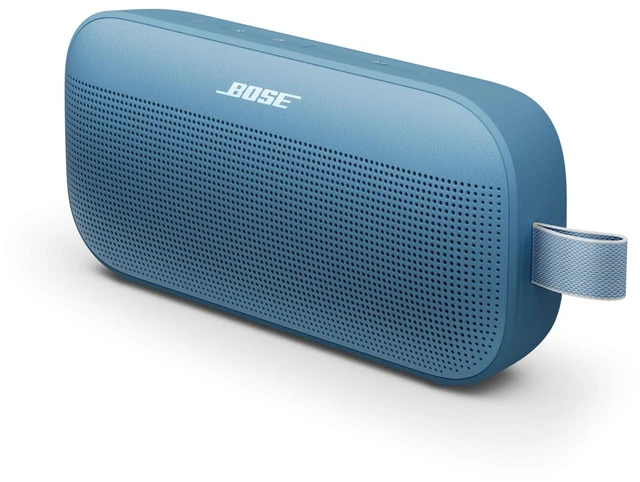 Main image of SoundLink Flex Bluetooth Speaker (2nd Gen) - Portable Outdoor Speaker with Hi-Fi Audio, Waterproof and Dustproof, USB-C, Up to 12 Hours Battery Life, Blue Dusk