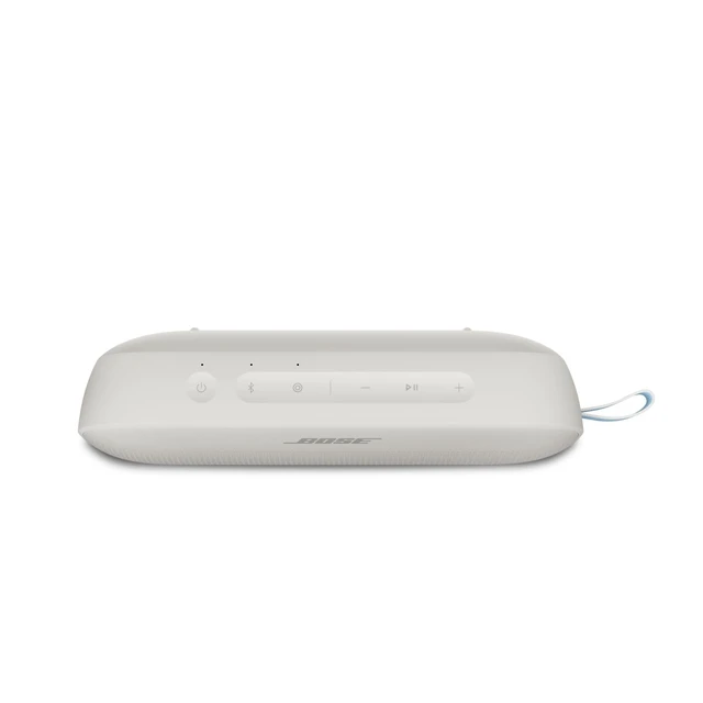 Alt view image 4 of 6 - SoundLink Flex Bluetooth Speaker (2nd Gen) - Portable Outdoor Speaker with Hi-Fi Audio, Waterproof and Dustproof, USB-C, Up to 12 Hours Battery Life, Fog Grey - Limited Edition Color