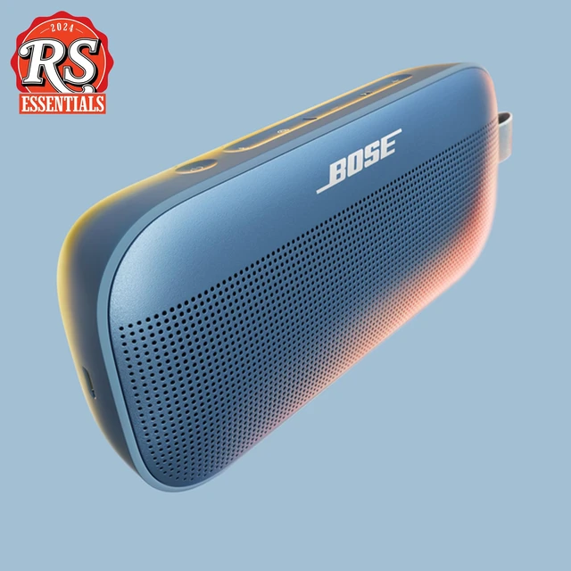 Alt view image 2 of 7 - SoundLink Flex Bluetooth Speaker (2nd Gen) - Portable Outdoor Speaker with Hi-Fi Audio, Waterproof and Dustproof, USB-C, Up to 12 Hours Battery Life, Blue Dusk